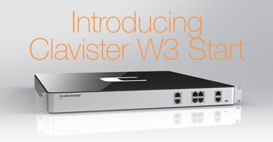 Introducing Clavister W3 Start